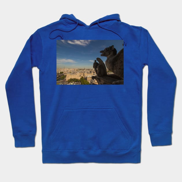 gargoyles of Notre Dame Hoodie by Memories4you